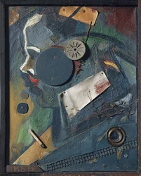 Merzbild 1A Der Psychiater, 1919