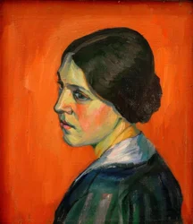 Ohne Titel (Porträt Helma Schwitters)