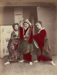 Tanzparty, ca. 1880