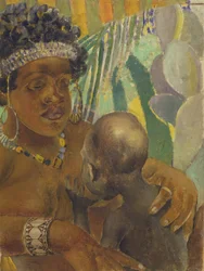 Schwarze Frau, 1907