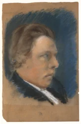 Porträt von Lehrer N. P. Andersen
