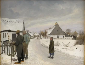 Der Maler im Dorf