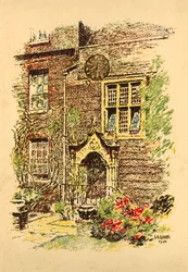 Staple Inn, London, 1924