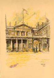 Das Admiralitätshaus, Whitehall, London, 1924