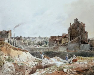 Montmartre im Jahr 1833 von Goblain