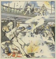 Auf dem Kreuzer Bayan