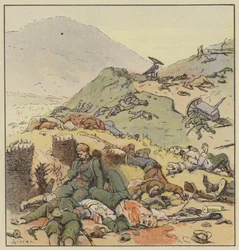 Von den Russen verlassener Graben, Liao-Yang