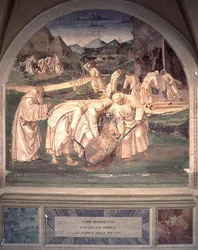 Das Leben des Hl. Benedikt (Detail)
