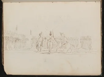 Studie von drei hochrangigen Soldaten