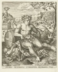 Herbst: Bacchus und die Weinlese