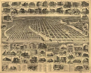 Asbury Park, Ocean Grove und Umgebung, New Jersey 1897