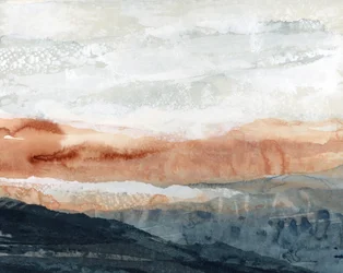 Erdiger Horizont Abstrakt