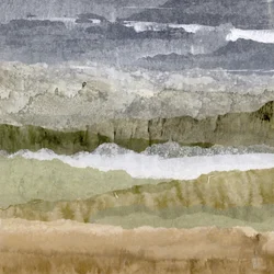 Gedämpfte Abstrakte Landschaft
