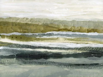 Gedämpfte Geschichtete Landschaft