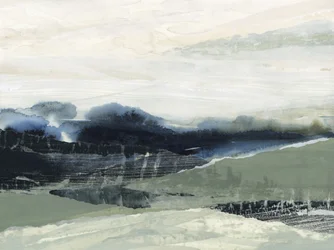 Serene Abstrakte Landschaft
