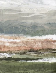 Serene Bergschichten