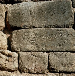 Mauern in der Nähe des Löwentors: Stätte der antiken Stadt Mykene, Peloponnes (1500-1100 v. Chr.) Griechenland