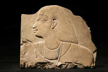 Mentu-em-hat, späte 25. Dynastie-frühe 26. Dynastie, ca. 660-650 v. Chr. (Kalkstein)