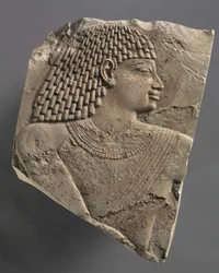Kleiner Männerkopf, ca. 667-647 v. Chr.