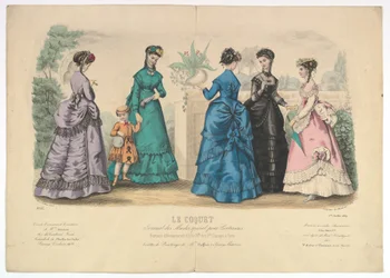 Le Coquet, Nr. 22, aus Journal des Modes Spécial pour Couturières