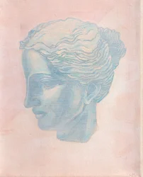 Mädchen in Blau