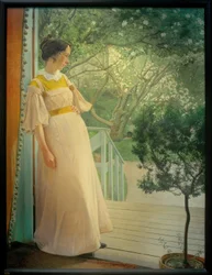 An der Verandatüre