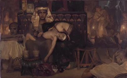 Der Tod des Erstgeborenen des Pharao (Ex. 12:29)