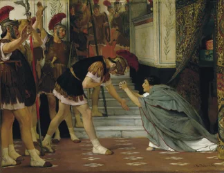 Proklamation von Claudius als Kaiser, 1867