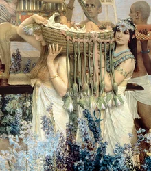 Die Auffindung des Moses durch die Tochter des Pharao
