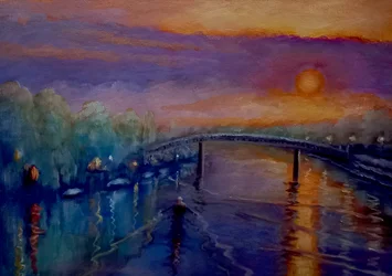 Eel Pie Sonnenuntergang, 2021