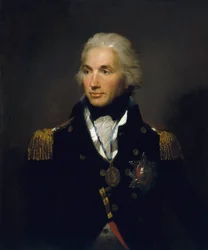 Porträt von Vizeadmiral Horatio Nelson (1758-1805), erster Viscount Nelson