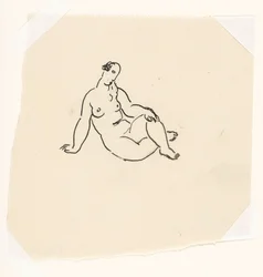 Badende (Skizze)