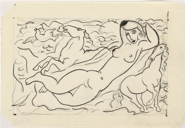Venus Vignette für das Buch 