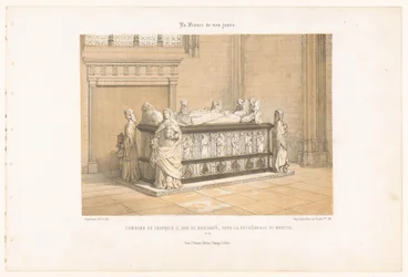 Graftombe von François II. von Bretagne in der Kathedrale von Nantes