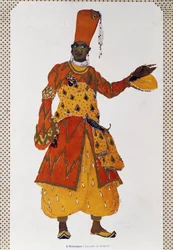 Eunuch, Kostüm für das Ballett Scheherazade