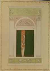 Titelblatt für zeitgenössisches Ballett, 1902