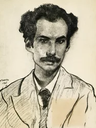 Porträt von Boris Nikolaevich Bugaev