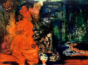 Das Geheimnis des Harems, Bühnenbild für ein Ballett, um 1913