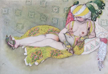 Die Frau des Gelben Sultans, 1916