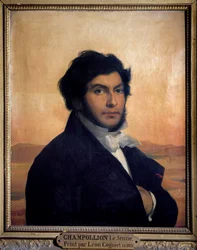 Porträt von Jean-Francois Champollion (1790-1832), französischer Ägyptologe