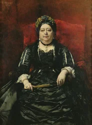 Porträt von Madame Leopold Stern, 1879