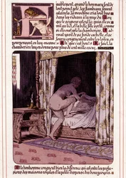 Illustration des Romans „La Mye du Roy“ von Honoré de Balzac