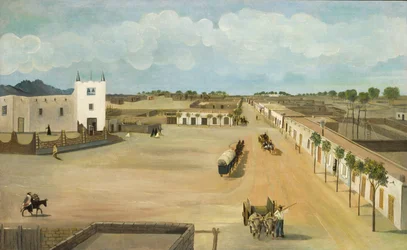 Old Mesilla Plaza, ca. 1885-1886