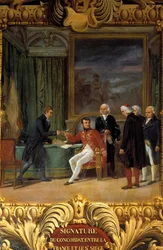 Unterzeichnung des Konkordats zwischen Frankreich und dem Heiligen Stuhl, 16. Juli