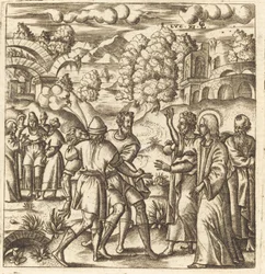 Christus heilt einen stummen Mann