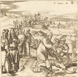 Christus heilt den epileptischen Jungen
