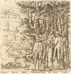 Johannes der Täufer bezeugt Christus