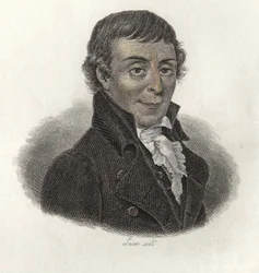 Porträt von Abbe Gaultier (1746-1818), Professor und Methodologe der französischen Allgemeinbildung. In 