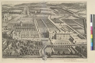 Guisborough in Cleveland, in der Grafschaft York, aus 