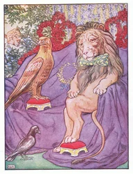 Und der Adler sah ganz königlich aus, Illustration aus 